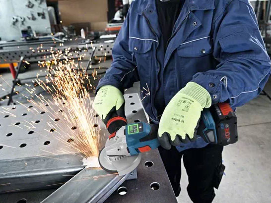 Máy mài góc Bosch GWS 18V-15 SC (Solo chưa pin, sạc)