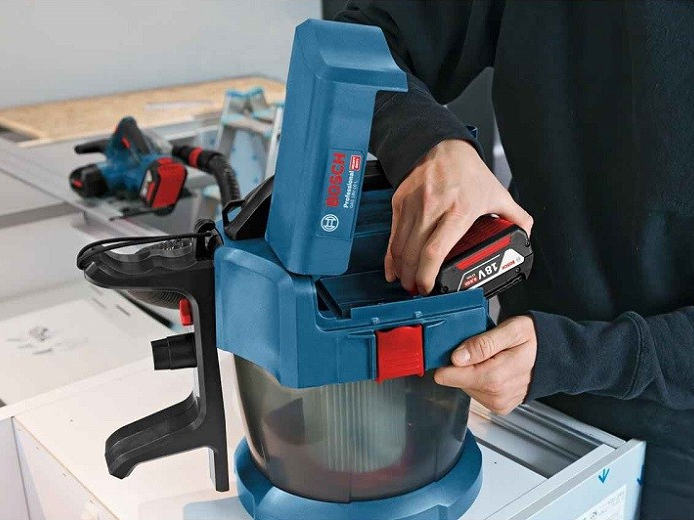 Máy hút bụi Bosch GAS 18V-10L Premium 06019C63K0 (Solo chưa pin sạc)