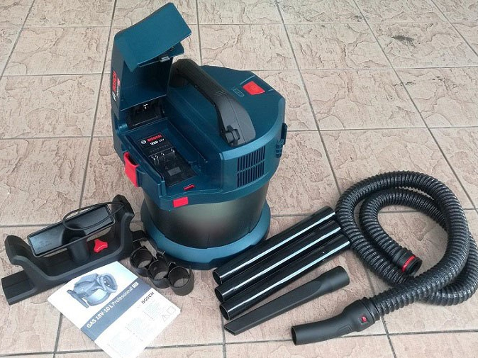 Máy hút bụi Bosch GAS 18V-10L Premium 06019C63K0 (Solo chưa pin sạc)