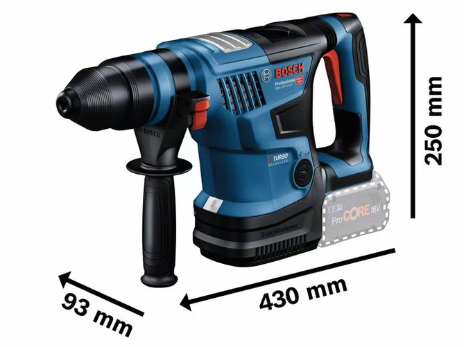 Máy khoan búa Bosch GBH 18V-34 CF (solo, chưa pin, sạc)