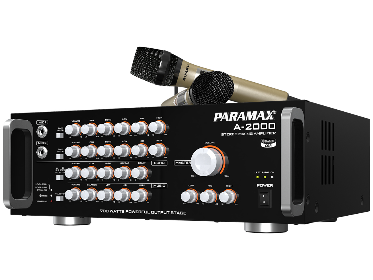 Bộ Karaoke và nghe nhạc Paramax CBX-2000