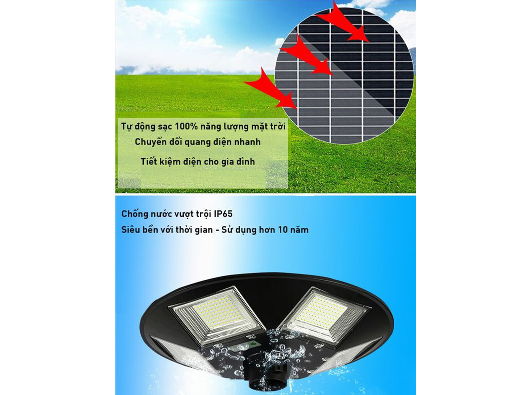 Đèn UFO năng lượng mặt trời MK-79250 250W