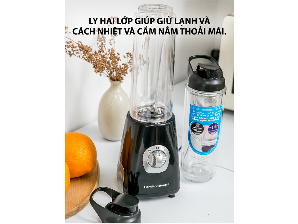 Máy xay sinh tố cầm tay 2 lớp Hamilton Beach 51241-SAU