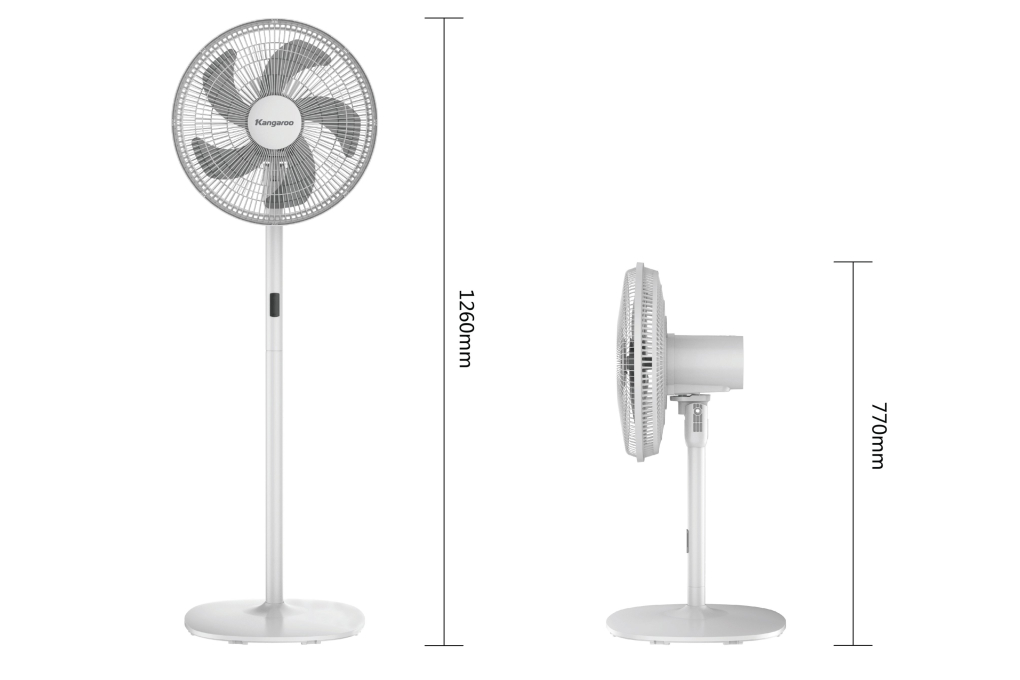 Quạt đứng Kangaroo KG726 có điều khiển từ xa