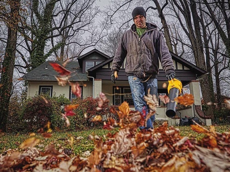 Máy thổi bụi, lá dùng pin 18V DeWalt DCM562P2