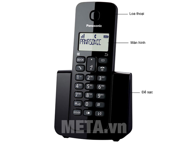 Điện thoại bàn không dây Panasonic KX-TGB112