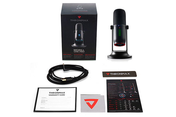 Microphone Thronmax Mdrill One M2 Jet Black/Slate Gray