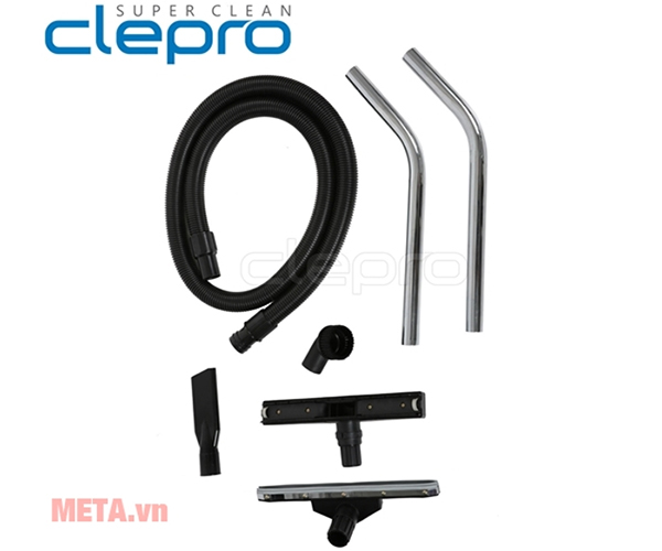 Máy hút bụi khô và ướt Clepro S3/80 (3 motor)