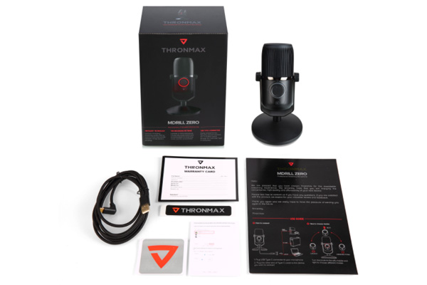 Microphone Thronmax Mdrill Zero M4 Jet Black