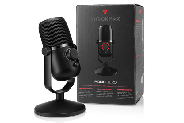 Microphone Thronmax Mdrill Zero M4 Plus Jet Black