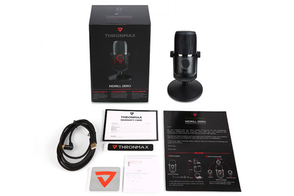 Microphone Thronmax Mdrill Zero M4 Plus Jet Black