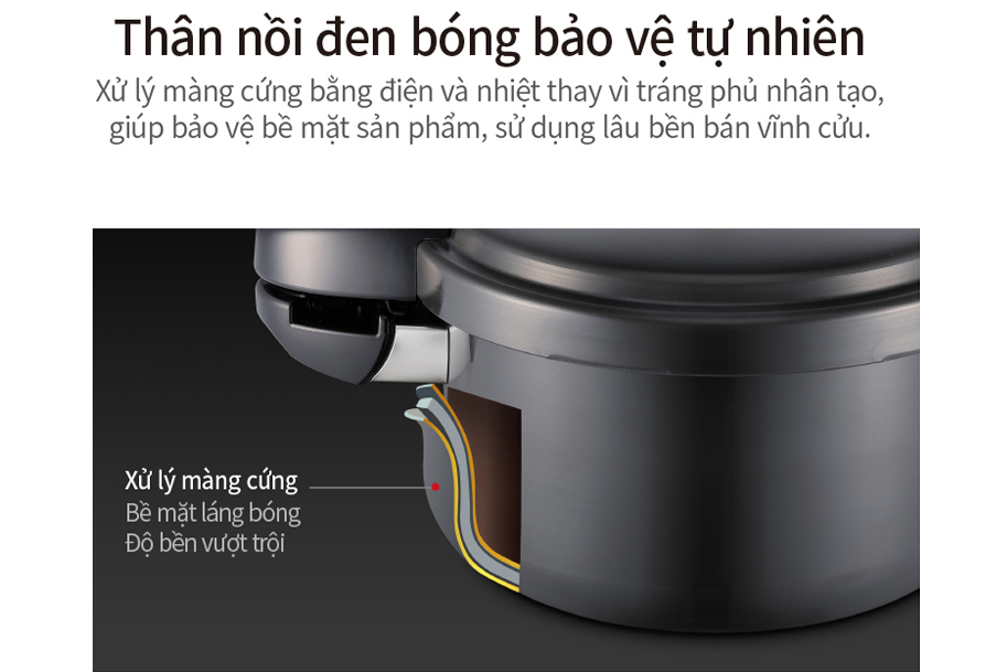 Nồi áp suất nhôm PoongNyun BMPC-06 - 3.4 lít