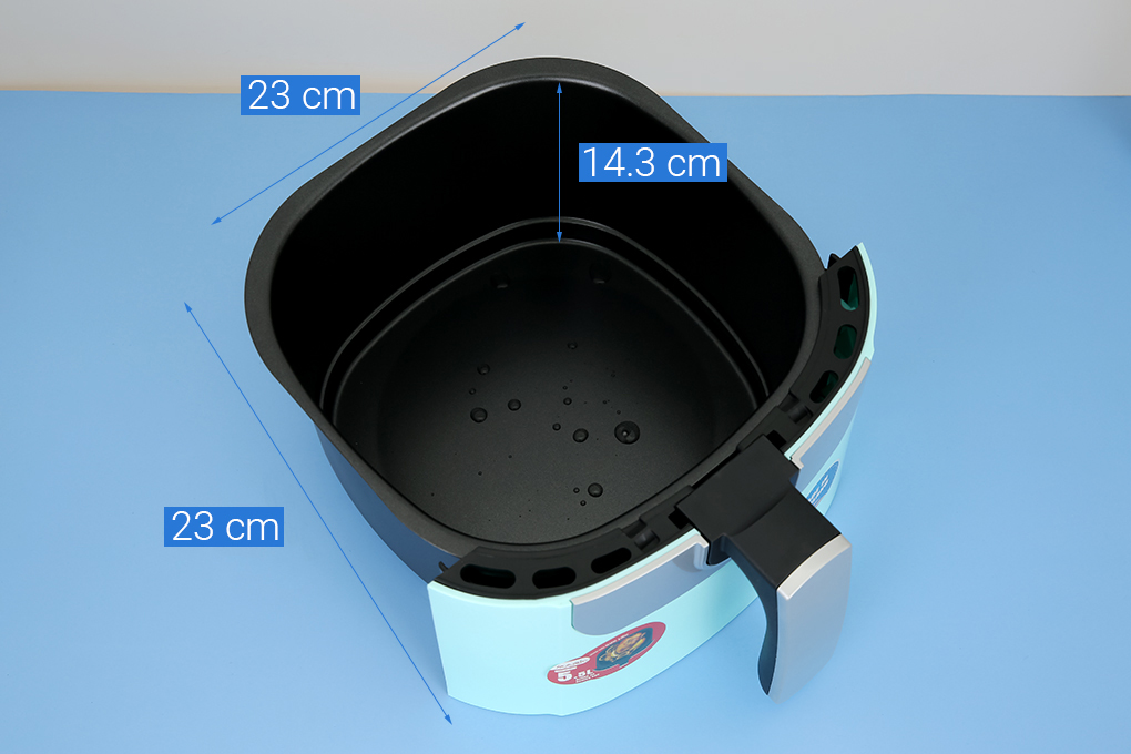 Nồi chiên không dầu Magic Eco AC-101 - 5.5 lít