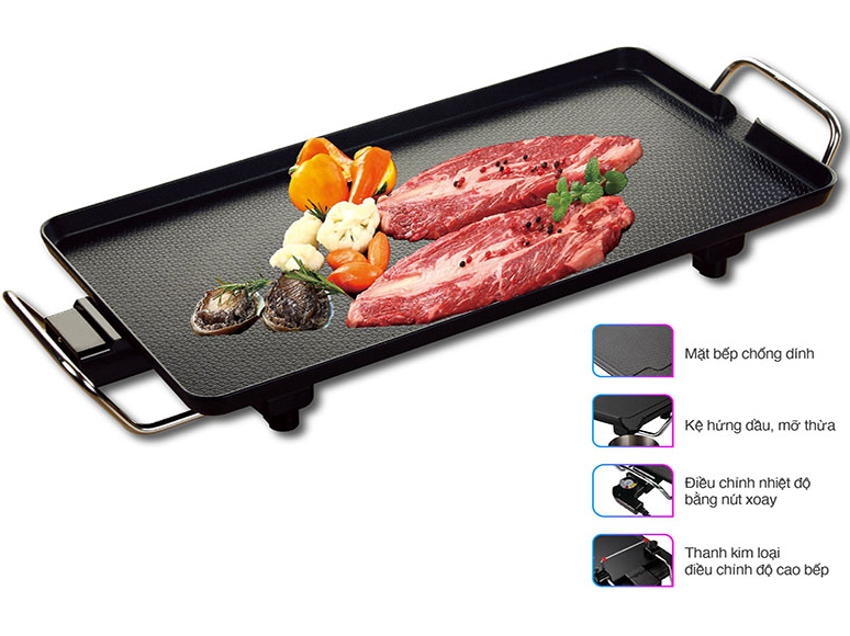 Vỉ nướng điện Korea King KGS-268