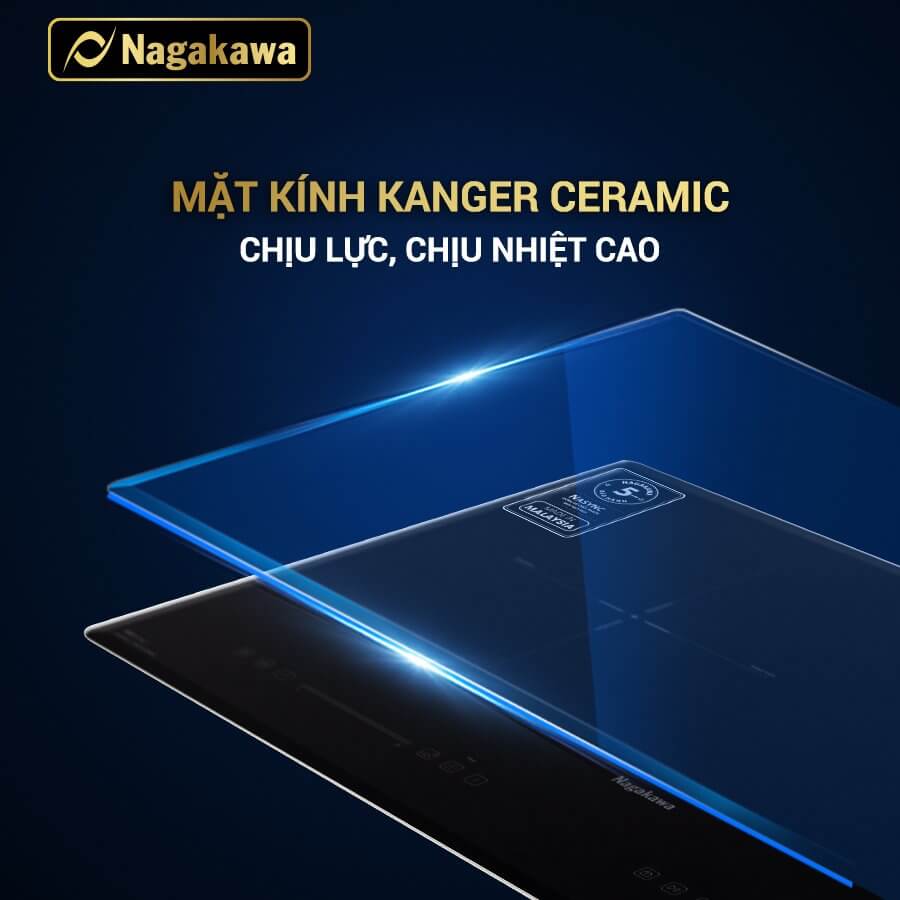 Ưu điểm nổi bật của bếp đôi điện từ Nagakawa NK2C05MB Ưu điểm nổi bật của bếp đôi điện từ Nagakawa NK2C05MB