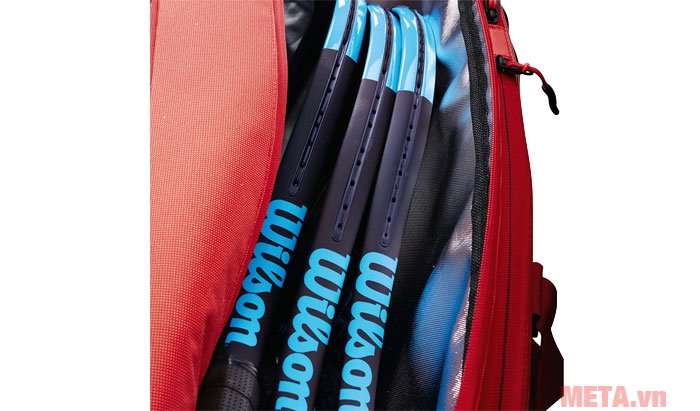 Túi tennis Wilson Super Tour 2 Comp Large Red WRZ840809