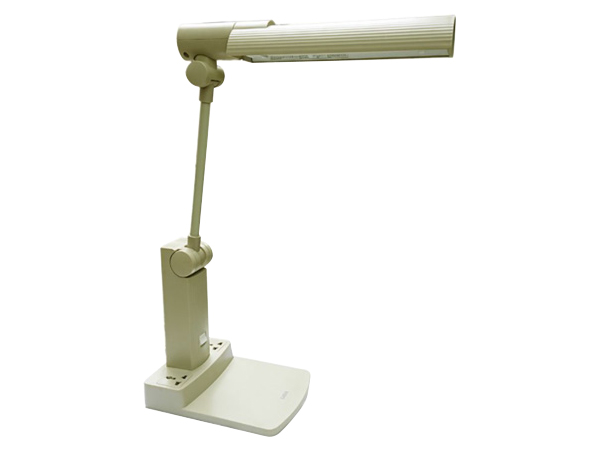 Đèn bàn khớp quay bóng led 7w LiOA 03A (Có 2 ổ cắm đa năng)