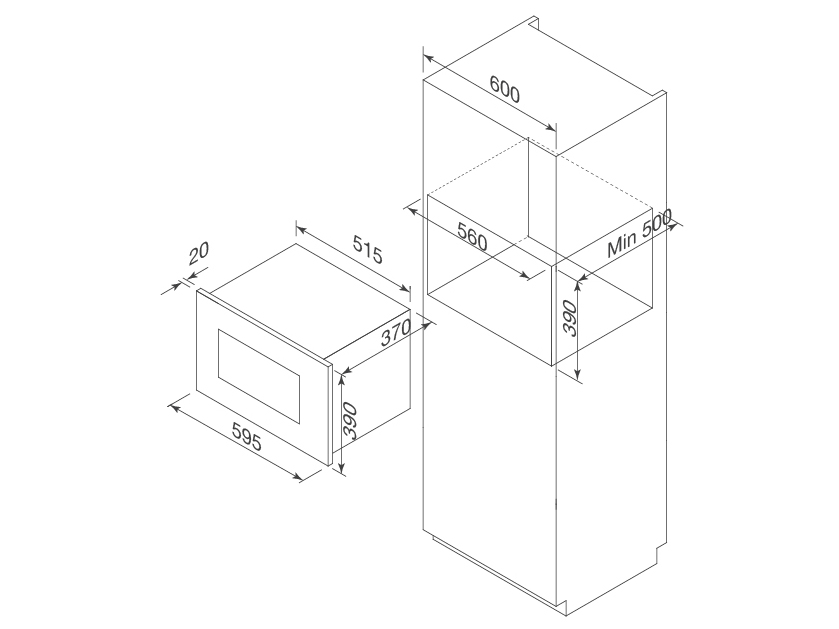 Lò vi sóng Malloca MW-927S - 27 lít