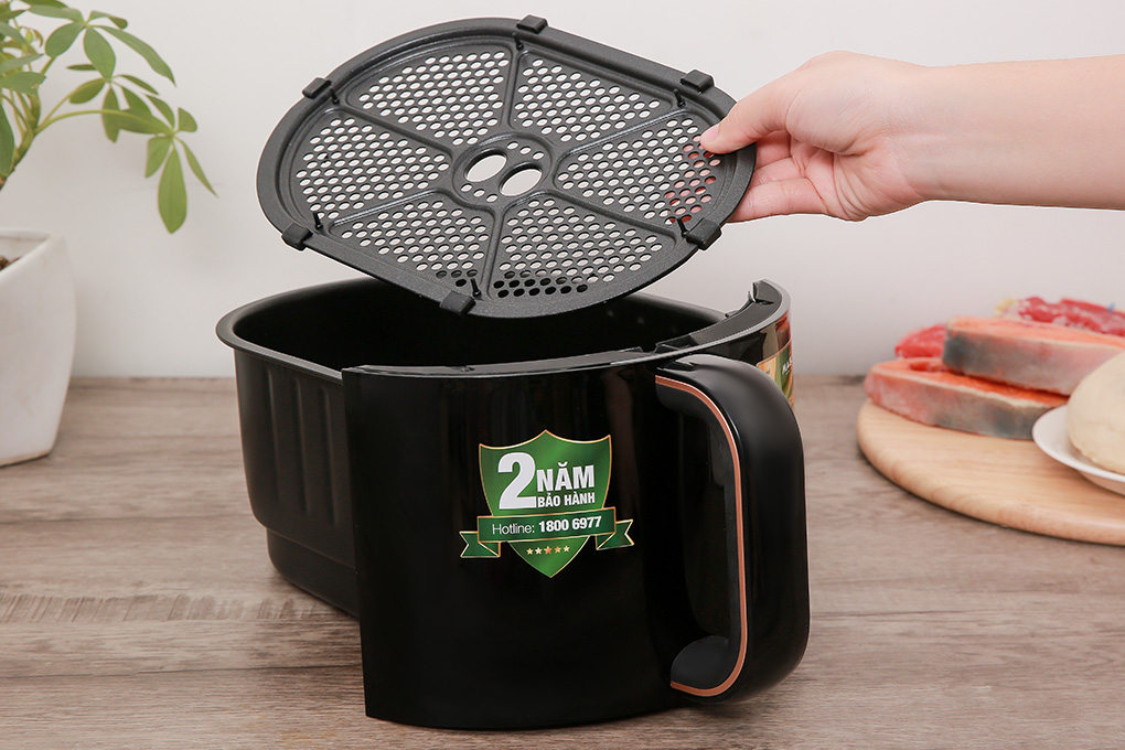 Nồi chiên không dầu kết hợp hấp Magic Eco S05 - 5 lít