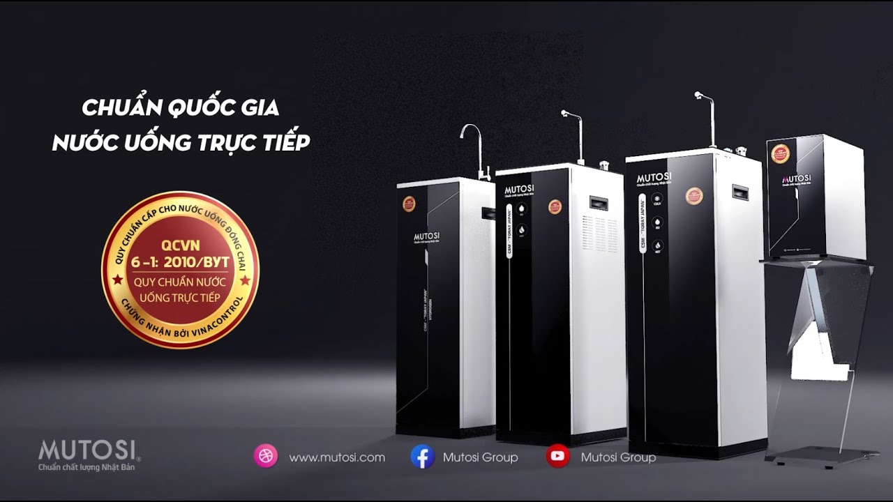 Thương hiệu máy lọc nước Mutosi có tốt không?