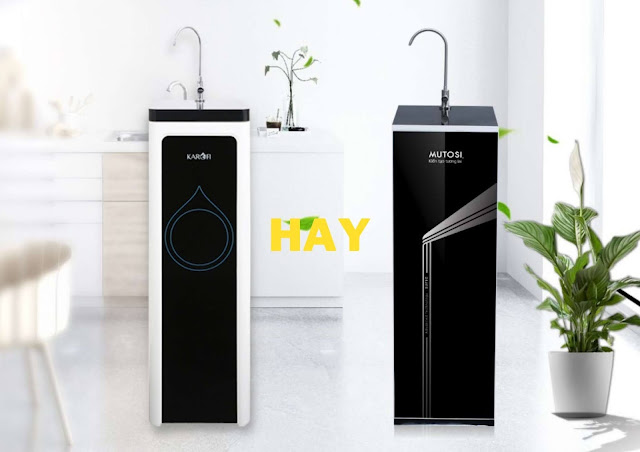 So sánh máy lọc nước Mutosi và Karofi