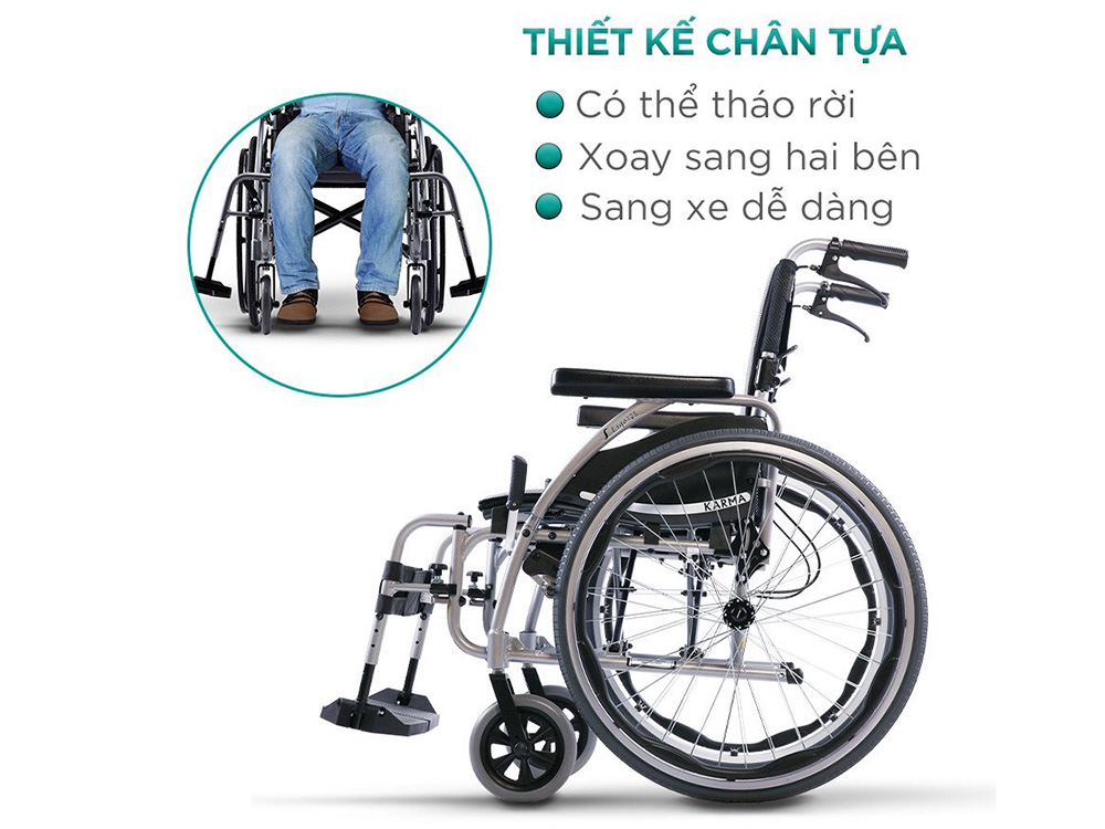 Xe lăn tay S-Ergo 125 (KM-1520.3)