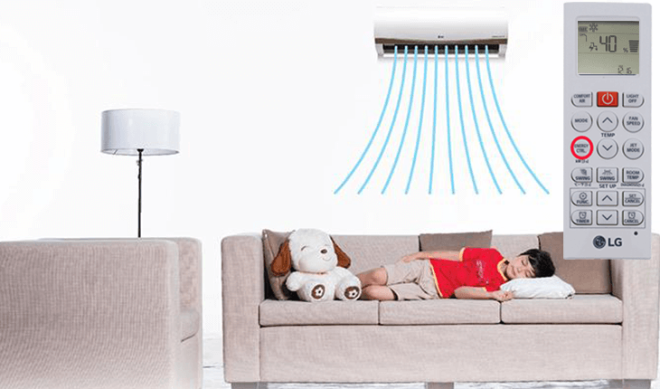 Công nghệ chống bám bẩn Magic Coil giúp không khí luôn trong lành