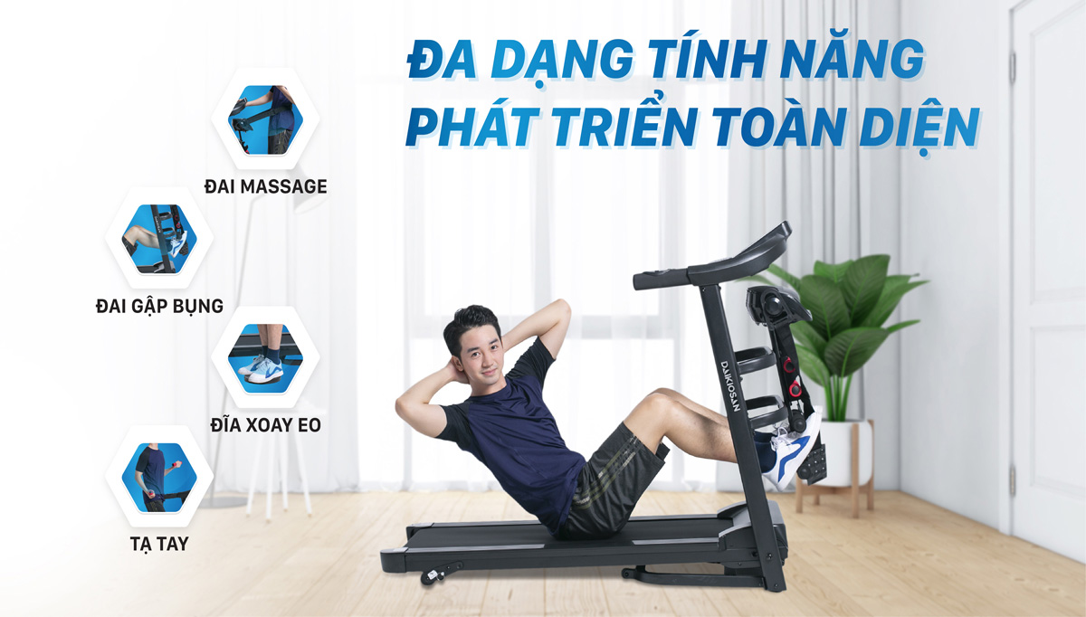 Máy chạy bộ Daikiosan DVCB-00002