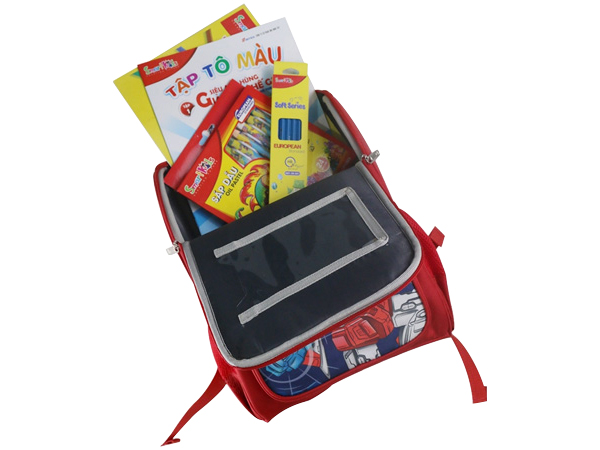 Balo chống gù Adventure Box-Super Hero B-12-114 đỏ