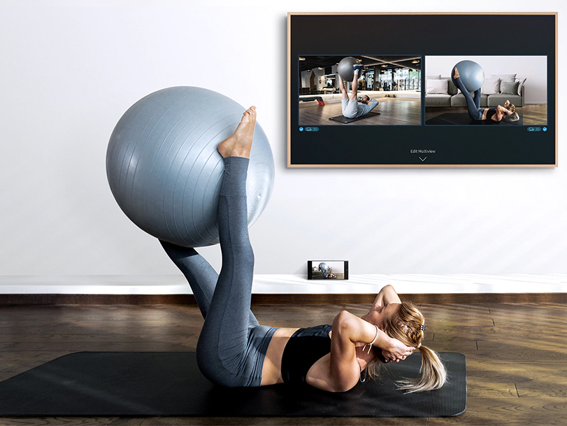 Smart Tivi khung tranh The Frame QLED 4K Samsung 50 inch QA50LS03BAKXXV