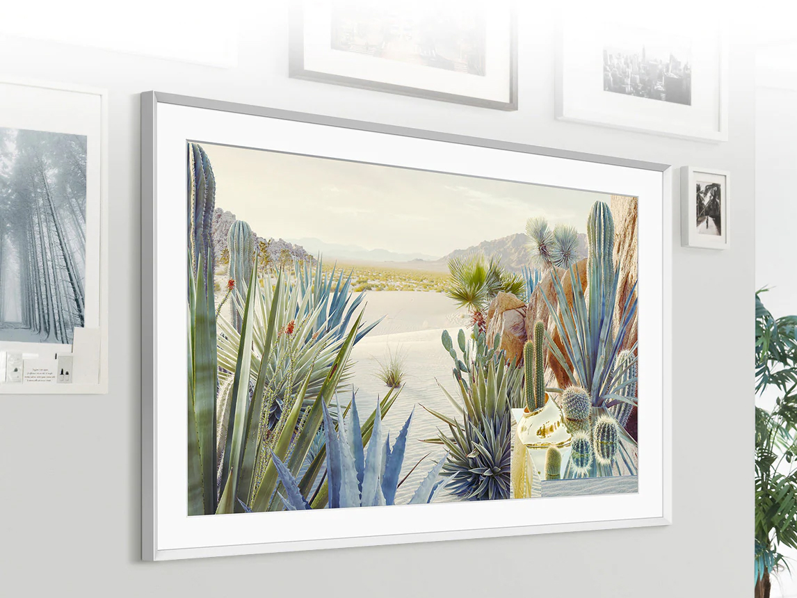 Smart Tivi khung tranh The Frame QLED 4K Samsung 55 inch QA55LS03BAKXXV