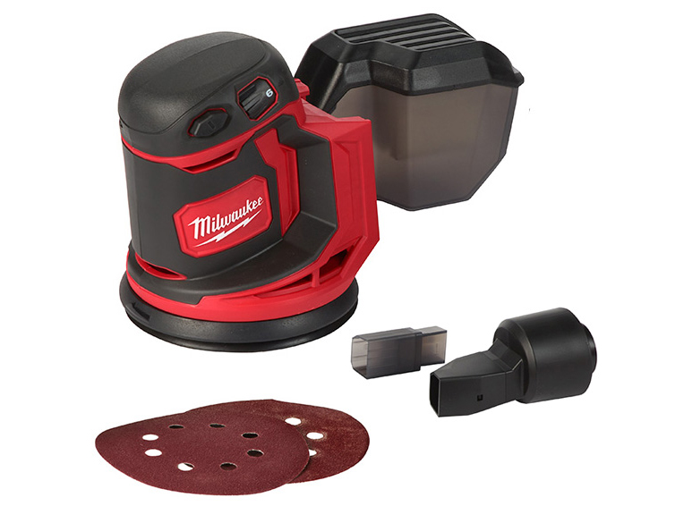 Thân máy chà nhám Milwaukee M18 BOS125-0X0 (chưa pin, sạc)