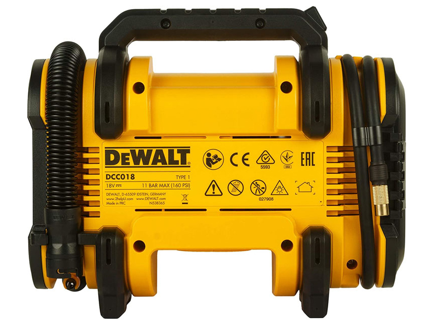 Thân máy bơm hơi dùng pin 20V DeWalt DCC018N-XJ (chưa pin, sạc)