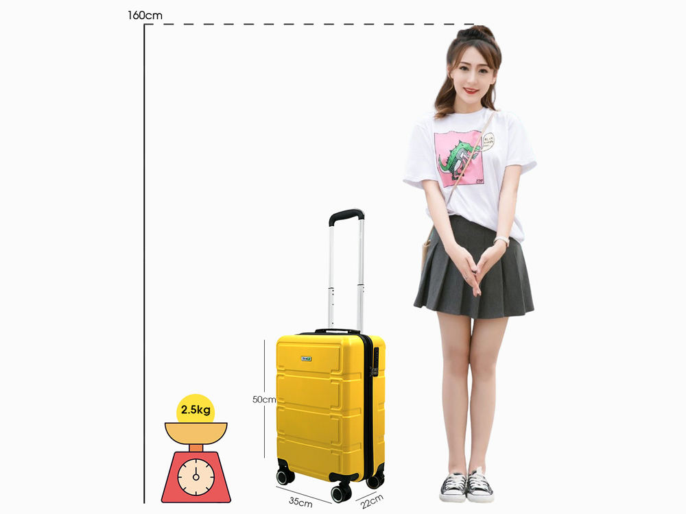 Vali nhựa Trip P806 size 20 inch