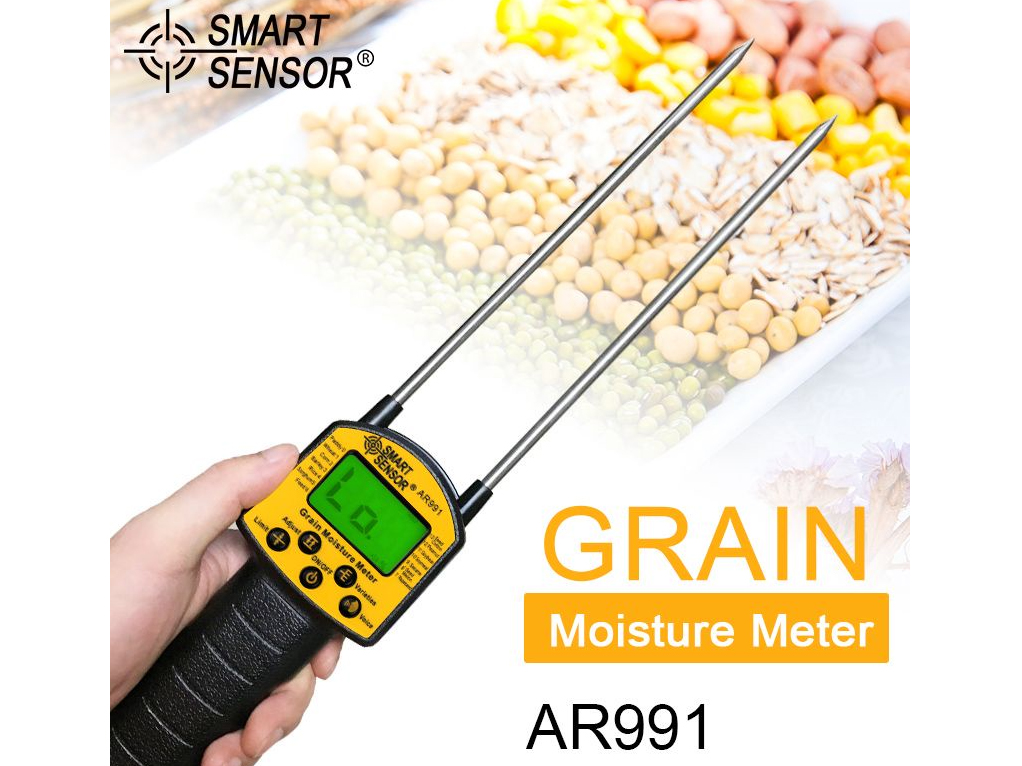 Máy đo độ ẩm hạt nông sản SmartSensor AR991