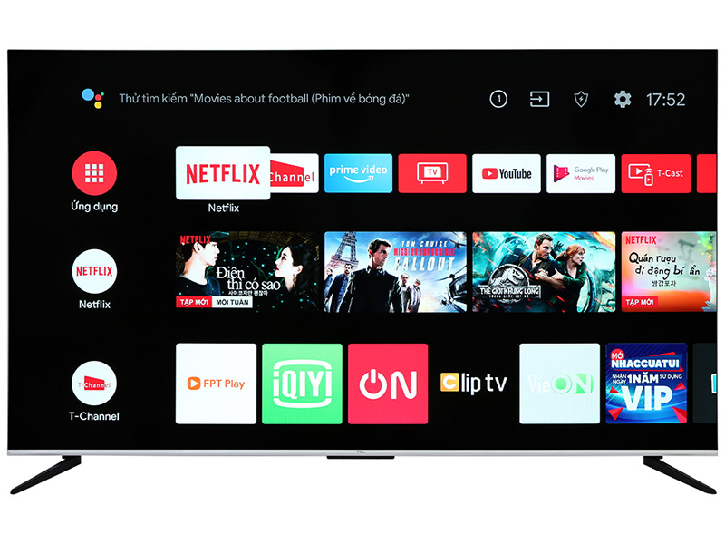 Google Tivi TCL 4K 65 inch 65P737