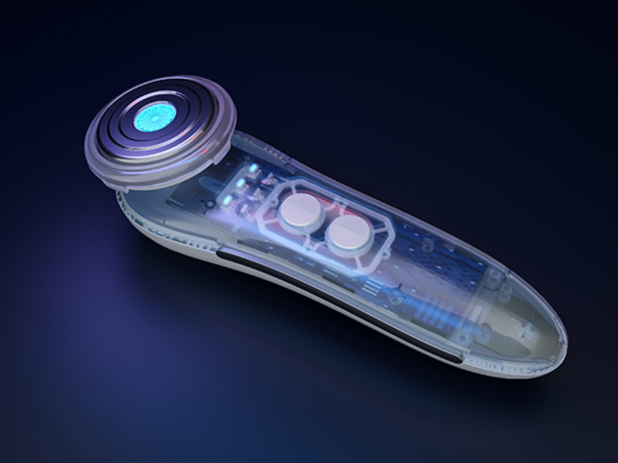 Máy điện di tinh chất siêu âm, bổ sung ION, nâng cơ EMS trẻ hóa da NanoTime F65i