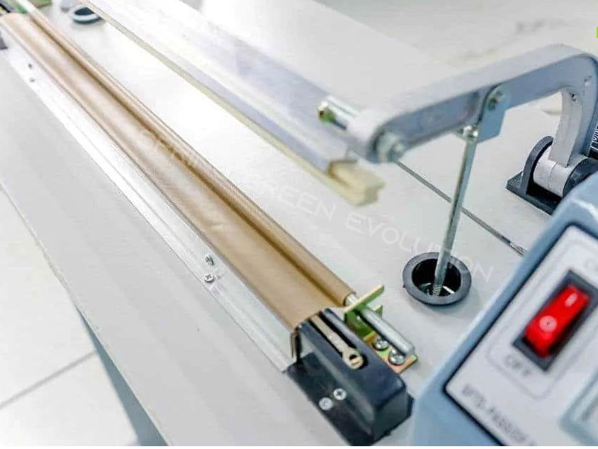 Máy hàn miệng túi dập chân FS01-40 (độ rộng miệng túi 40cm)