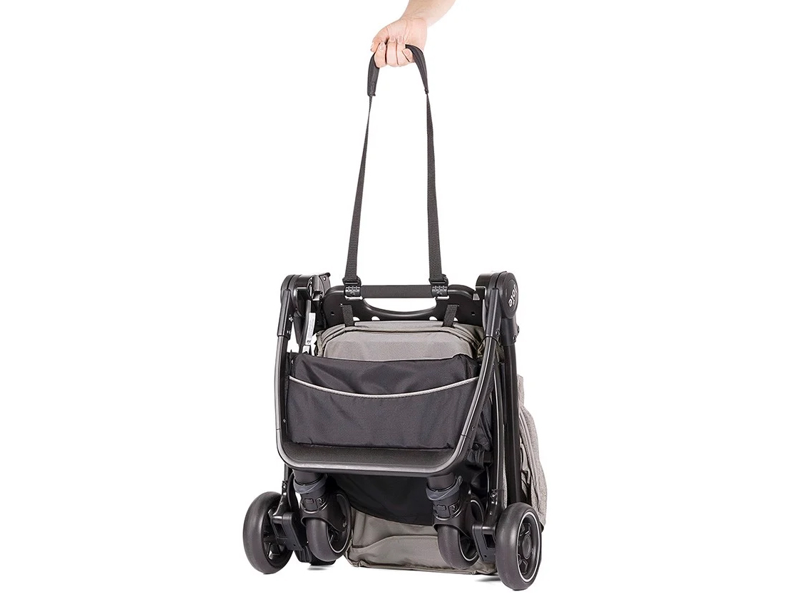 Xe đẩy trẻ em Joie Pact Grey Flannel