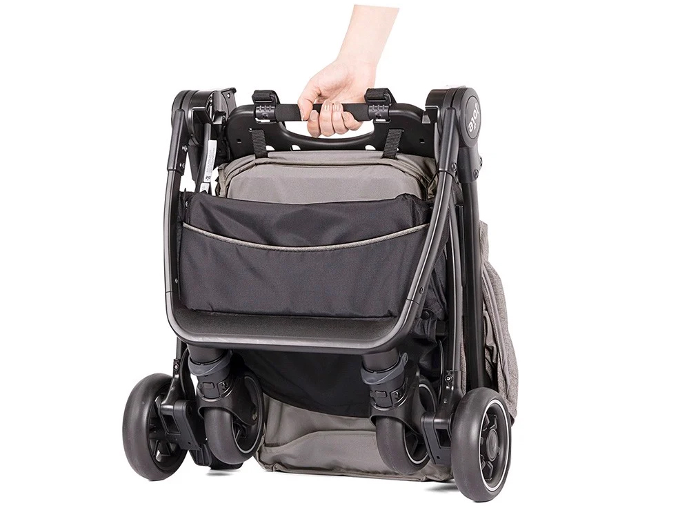 Xe đẩy trẻ em Joie Pact Grey Flannel