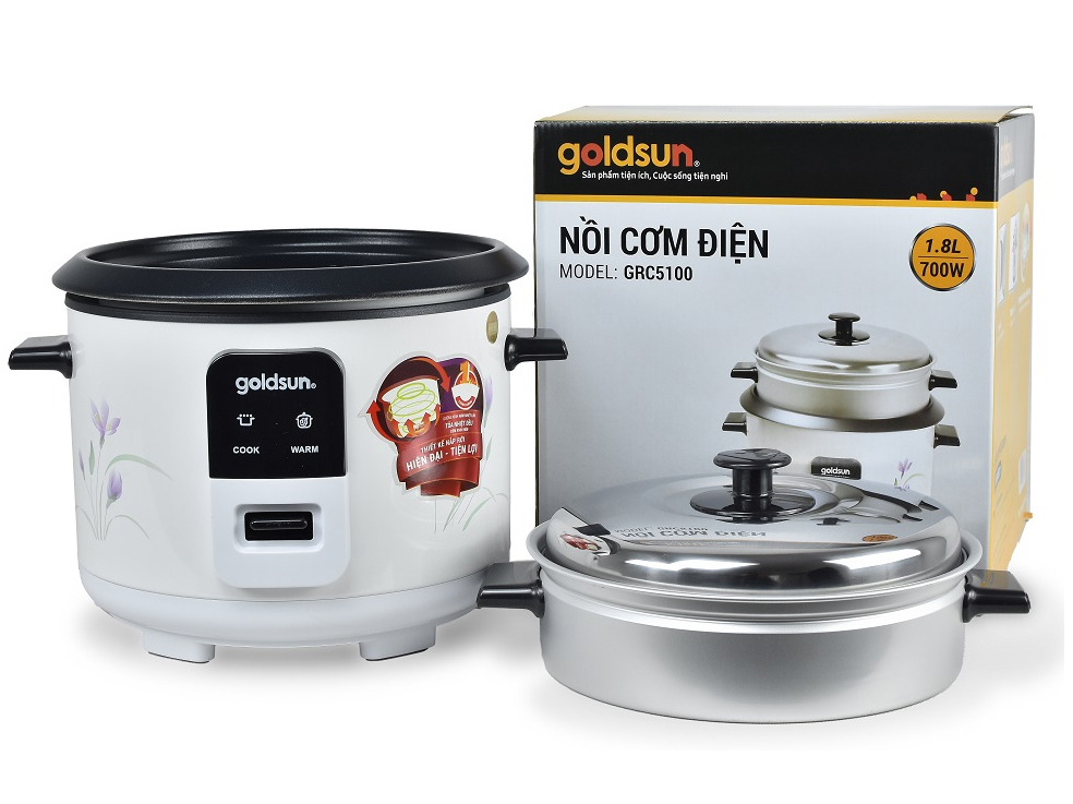 Nồi cơm điện nắp rời Goldsun GRC5100