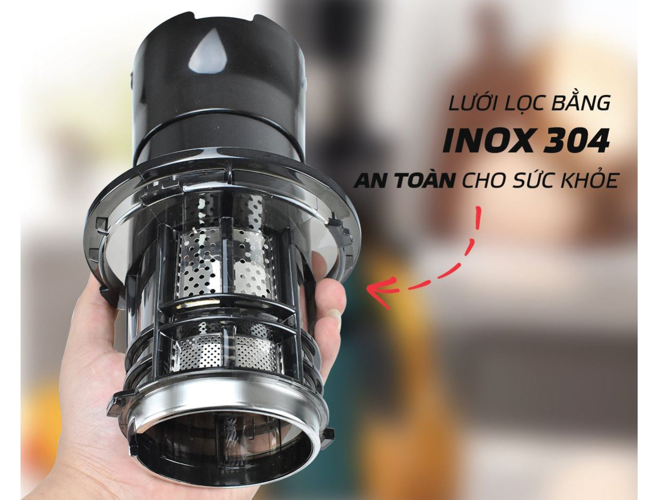 Máy ép chậm trái cây Goldsun GFJ4500