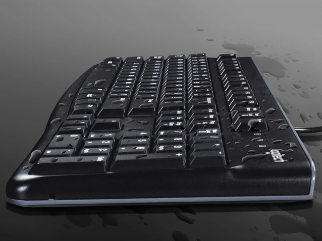 Bộ bàn phím chuột có dây Logitech MK120