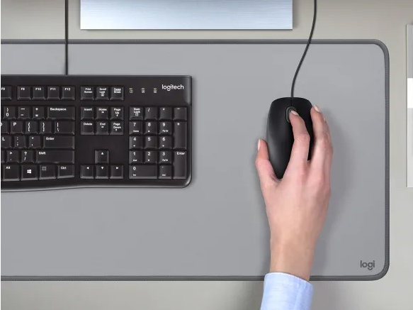 Bộ bàn phím chuột có dây Logitech MK120