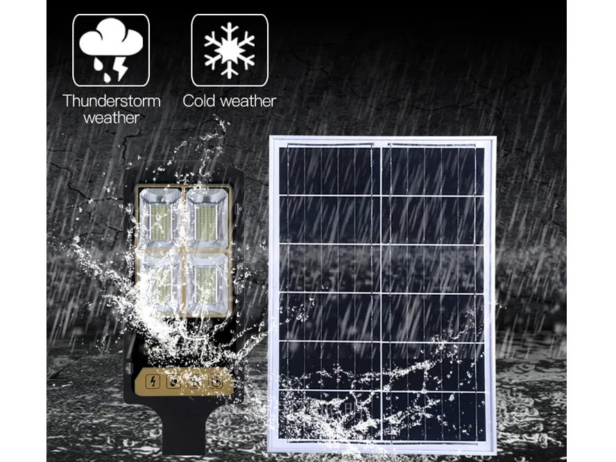 Đèn đường năng lượng mặt trời 100W Jindian JD-399