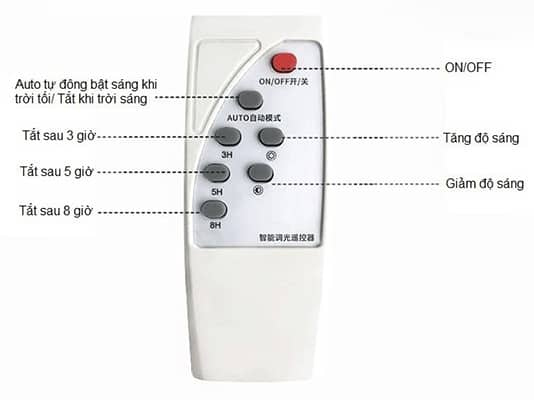 Đèn đường năng lượng mặt trời JinDian JD-9990 - 90W