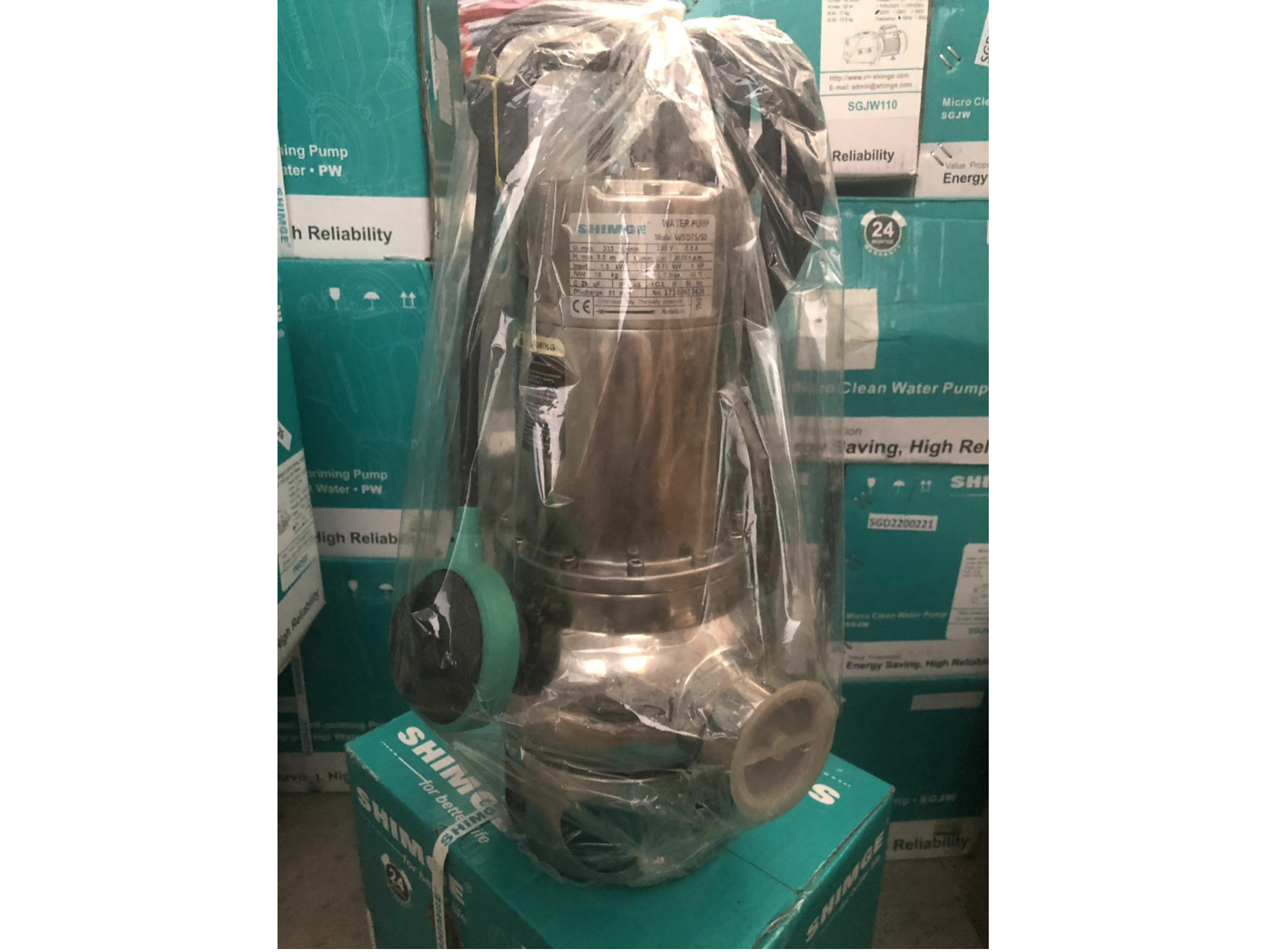 Bơm chìm nước thải Shimge WSD 75/50 (750W)