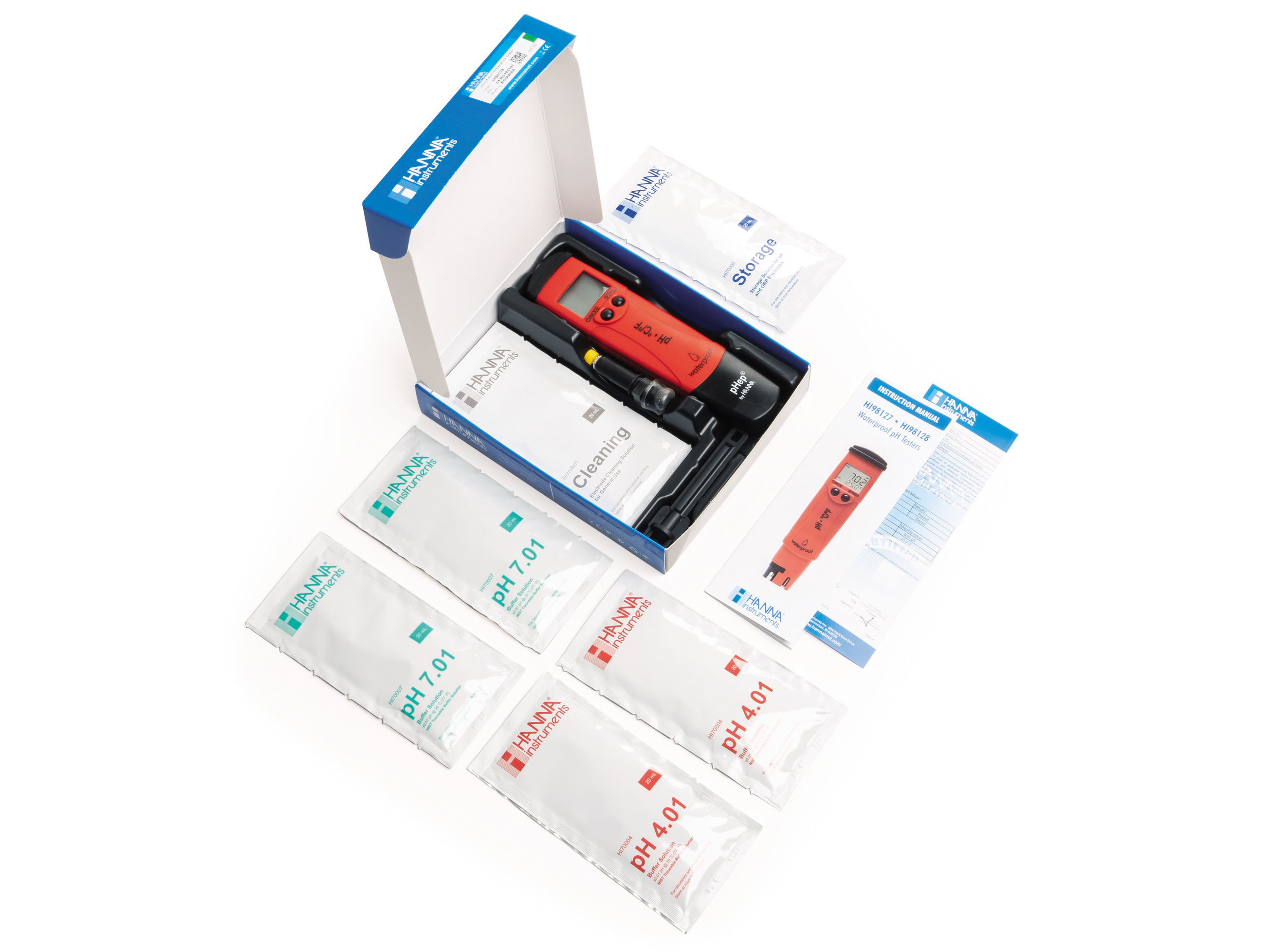 Bút đo PH/nhiệt độ Hanna HI98128