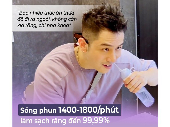 Máy tăm nước cầm tay Halio UltraClean Oral Irrigator