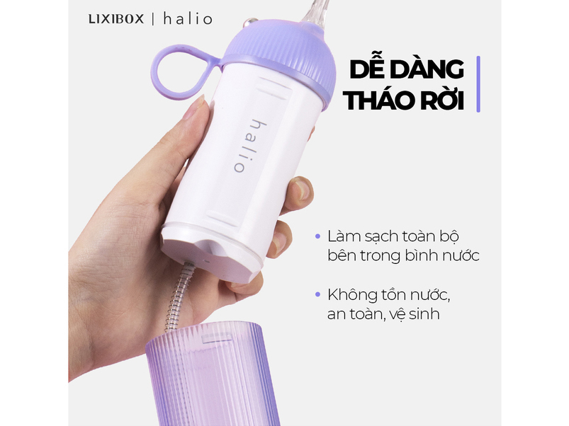 Máy tăm nước cầm tay Halio UltraClean Oral Irrigator